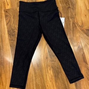 ZYIA Black Paisley Leggings